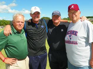 Ron Polk (former MSU coach), Keith, John Zeller (Executive Dir. SCORE) and Ron Bishop (Founder of SCORE INTERNATIONAL) enjoyed time together during the annual Nov Baseball Outreach in the Dominican Republic.